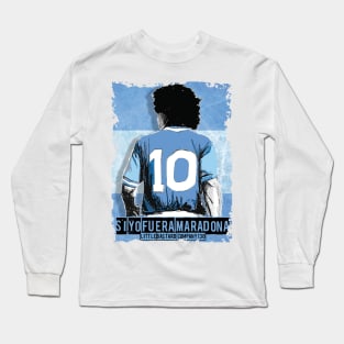 Maradona Long Sleeve T-Shirt